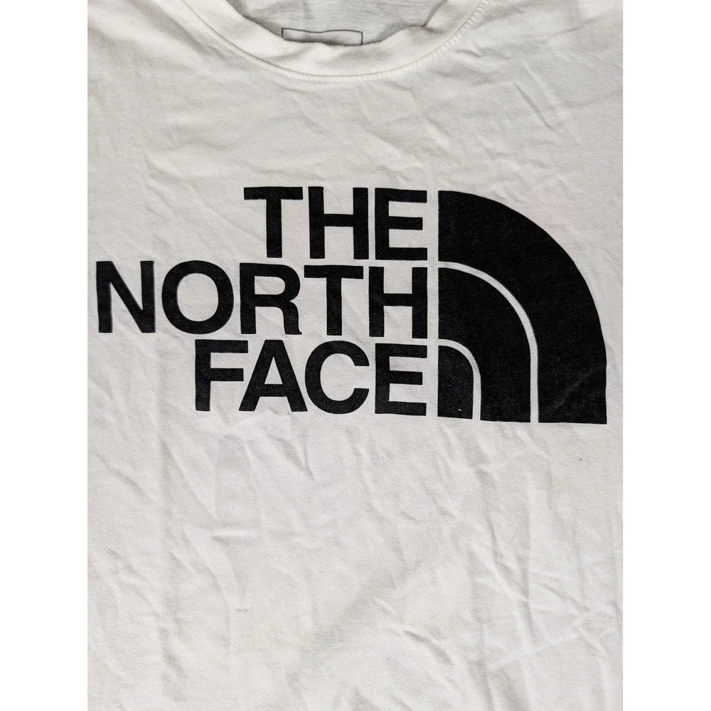 The North Face Mens Graphic Logo Short Sleeve T-Shirt White NF0A3NXF